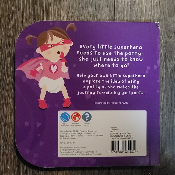 Potty Superhero Children's Book - Picture 2 of 2